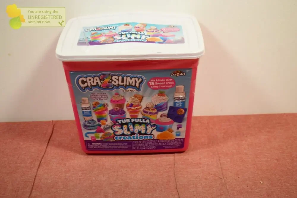 Cra-Z-Slimy Tub Fulla Fun Slimes and Putties